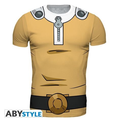 T-shirt Homme - One Punch Man - Saitama - Taille S